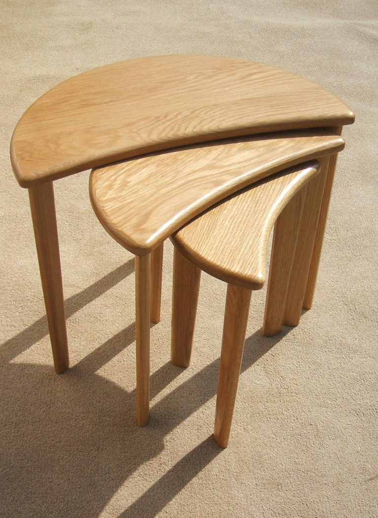 Half Moon Table Nest Stephenson Design Furniture