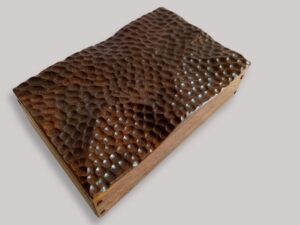 Dimpled Oak Wave Chest - Stephenson Design Furniture